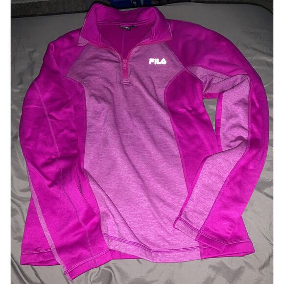 Fila Size Medium Zipper Hoodie Womens - Picture 2 of 6